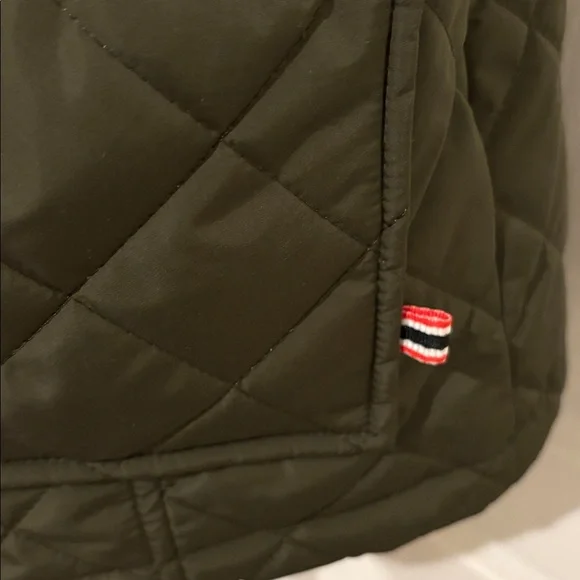 HUNTER Olive Quilted Women's Vest - Picture 4 of 9